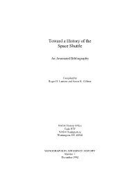 Toward a History of the Space Shuttle