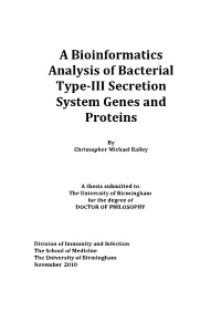 Gram Negative Bacteria Have Evolved a Series of Secretion Systems Which