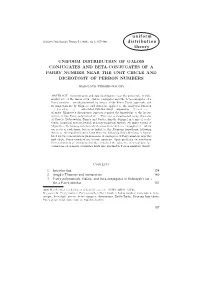 Uniform Distribution Theory 3 (2008), No.2, 157–190 Distribution Theory