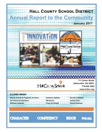 Annual Report to the Community