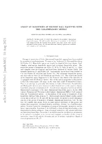 Group of Isometries of the Hilbert Ball Equipped with the Caratheodory
