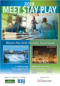 Western New York's Executive Travel Guide