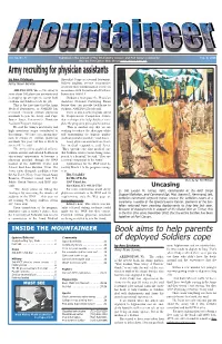 Army Recruiting for Physician Assistants by Ann Erickson Specialist Corps As a Second Lieutenant