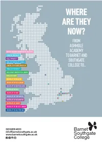 Where Are They Now? from Ashmole