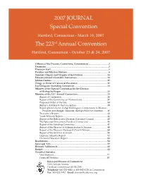 2007 Journal of Convention