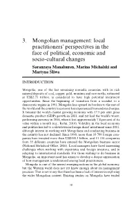 3. Mongolian Management: Local Practitioners' Perspectives in The