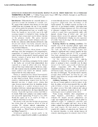 From Mercury to a Coreless Terrestrial Planet