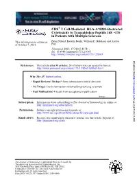 In Patients with Multiple Sclerosis