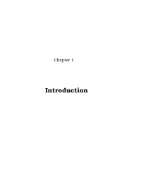 Introduction INTRODUCTION