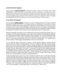 Jeremy Siskind Bios for Download