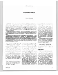 Shellfish Diseases