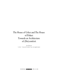 The House of Usher and the House of Fisher: Towards an Architecture of (Dis)Comfort