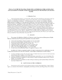 1 Final Act of the Multilateral High-Level
