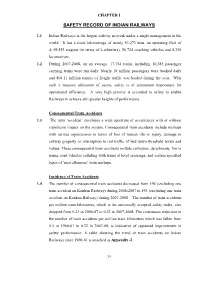 2007-08, Is Indicative of Sustained Improvement in Safety Performance