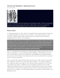 Disraeli and Gladstone: Opposing Forces by Robert Blake