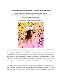 For Immediate Release