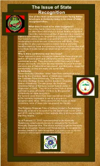 State Recognized Panel