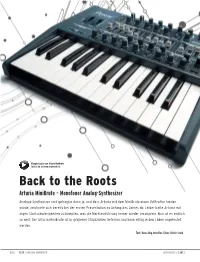 Arturia Minibrute JS TA T Arturia Minibrute JS TA 15.10.12 07:30 Seite 038