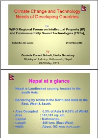 Nepal at a Glance