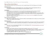 Notes on Data and Other Sources