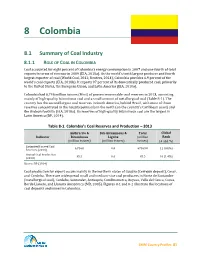 Chapter 8: Colombia
