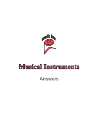 Musical Instruments