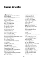 Program Committee