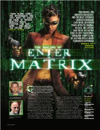 The Making of Enter the Matrix