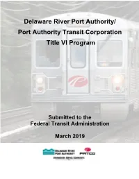 Port Authority Transit Corporation Title VI Program