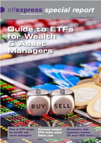 Guide to Etfs for Wealth & Asset Managers