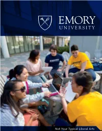 Not Your Typical Liberal Arts Don’T Just Read About Us After the Sophomore Year