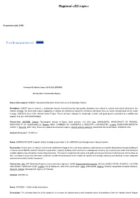 Regional & EU Projects