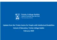 TCPID Update February 2020