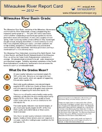 2012 River Report Card