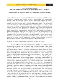 734 Gender(Ed) Discourse: Images and Experiences In