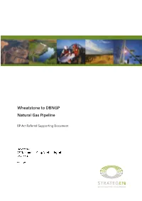Wheatstone to DBNGP Natural Gas Pipeline