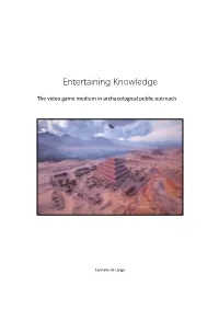 Entertaining Knowledge