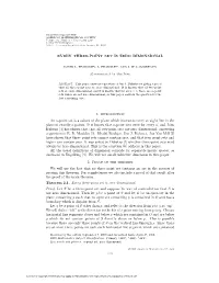 EVERY THREE-POINT SET IS ZERO DIMENSIONAL 1. Introduction an N