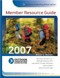 Member Resource Guide