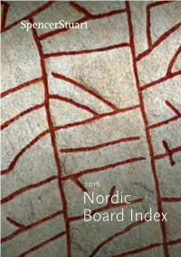 Nordic Board Index Contents