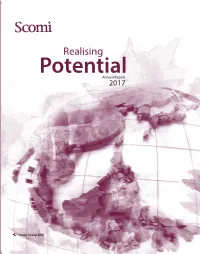 A Nnual Report 2017 Scomi Group