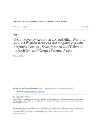 US Interagency Report on US and Allied