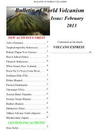 Bulletin of World Volcanism Num.9