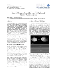Cassini-Huygens: Recent Science Highlights and Cassini Mission Archive