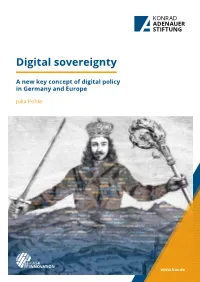 Digital Sovereignty