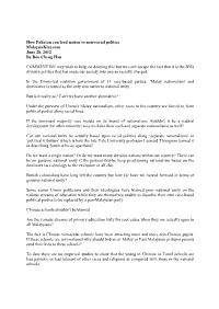 How Pakatan Can Lead Nation to Non-Racial Politics Malaysiakini.Com June 28, 2012 by Boo Cheng Hau