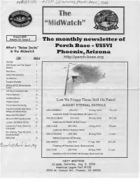 August 2009 Volume 15 - Issue 8 the N~.Onthly Newslette:R Of