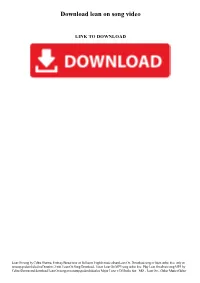 Download Lean on Song Video