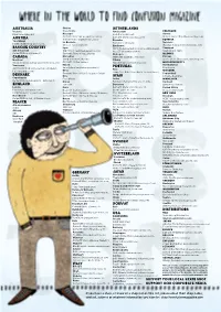 If You Have a Shop, Or Know of a Shop Not on This List, Please Email Their Shop Name, Contact, Address Or Whatever Information You Have To: Shop@Confusionmagazine.Com