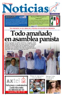 Rechaza PRI Desaparecer Comisiones